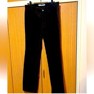 NWOT Style  Up By Uniqlo Brown Corduroy Pants Size 31 Straight Leg Cotton